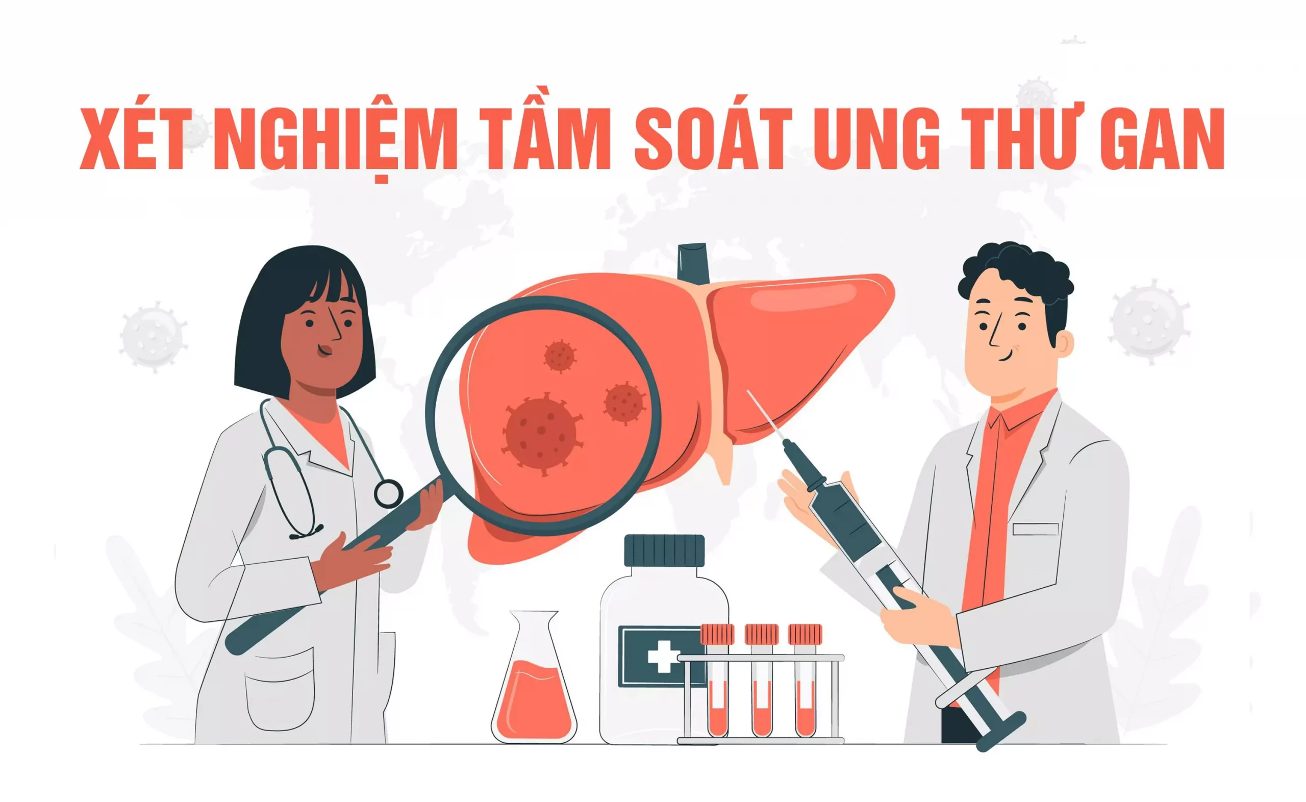 xét nghiệm tầm soát ung thư gan