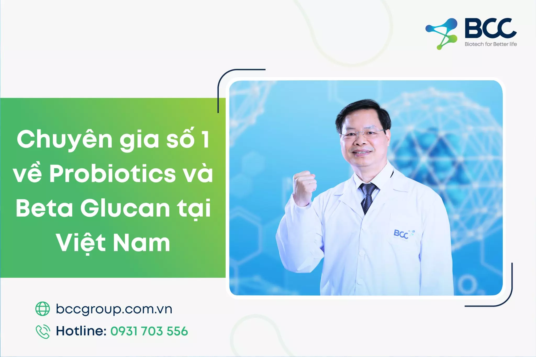 bcc chuyên gia số 1 về probiotics và beta glucan