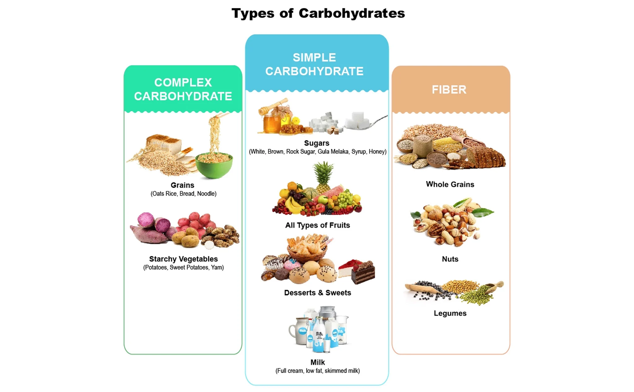 các loại carbohydrate